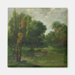 Imán Paisaje del bosque, 1864