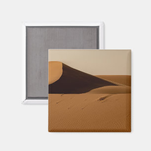Imán Paisaje del desierto de las dunas de arena
