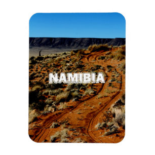 Imán Paisaje del desierto en Namibia Tirool