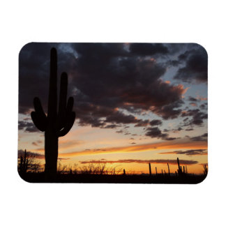 Imán Paisaje del desierto Saguaro Sunset III Arizona