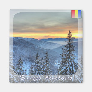 Imán Paisaje del invierno