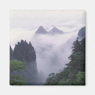 Imán Paisaje del Mt. Huangshan (Montaña Amarilla) en