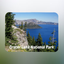 Paisaje del Parque Nacional Crater Lake