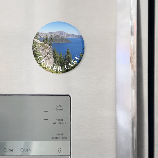 Imán Paisaje del Parque Nacional Crater Lake (In situ (nevera))