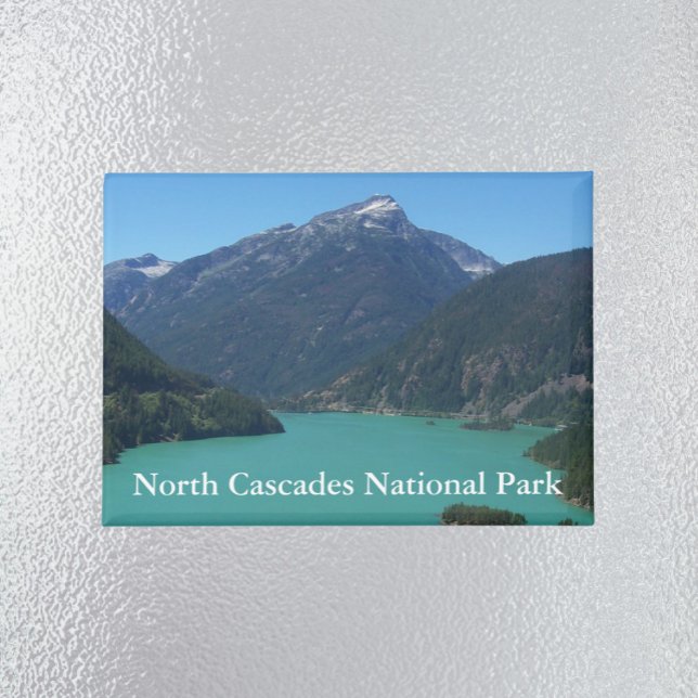 Imán Paisaje del Parque Nacional de Cascades del Norte (In Situ Fridge)