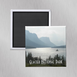 Imán Paisaje del Parque Nacional del Glaciar Foto