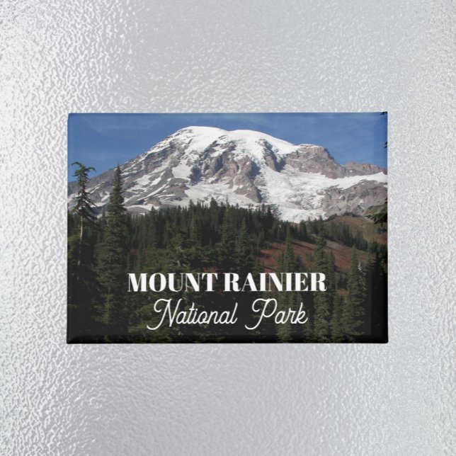 Imán Paisaje del Parque Nacional Mount Rainier (In Situ Fridge)
