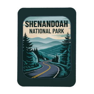 Imán Paisaje del Parque Nacional Shenandoah