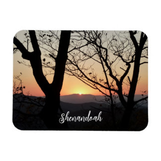 Imán Paisaje del Parque Nacional Shenandoah Sunset