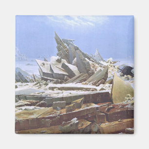Imán Paisaje del Polo Norte (por Caspar David Friedrich