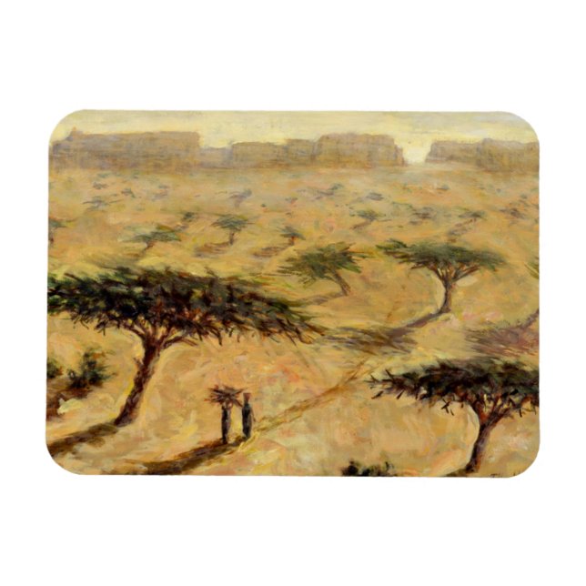 Imán Paisaje del Sahel 2002 (Horizontal)