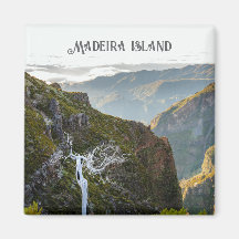 paisaje del sendero Pico Ruivo, viaje a Madeira