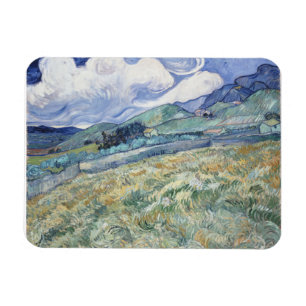 Imán Paisaje detrás de Saint-Paul Vincent van Gogh