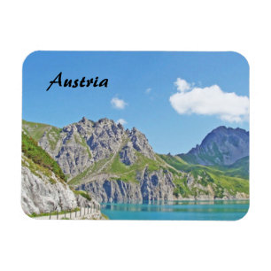 Imán Paisaje en Austria en el recuerdo fotográfico de V
