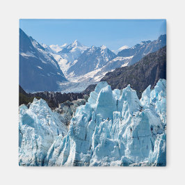 Imán Paisaje en la bahía del glaciar de Alaska