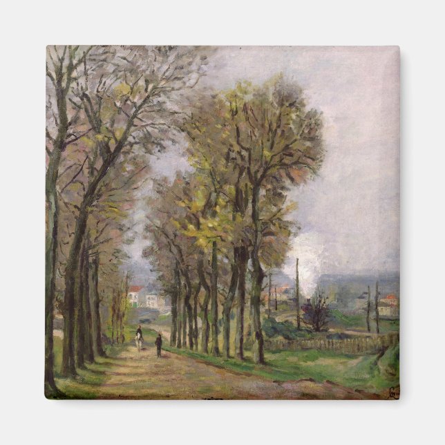 Imán Paisaje en la Isla de Francia, c.1878 (Frente)