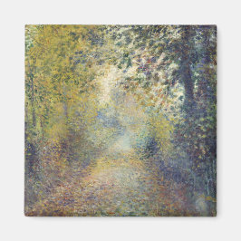 Imán Paisaje en los bosques (por Pierre-Auguste Renoir)
