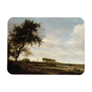 Imán Paisaje enselvado (aceite en el panel)