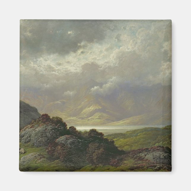 Imán Paisaje escocés (Frente)