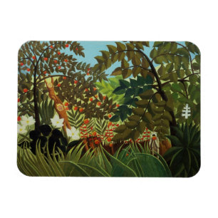 Imán Paisaje exótico
