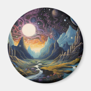 Imán Paisaje fantástico