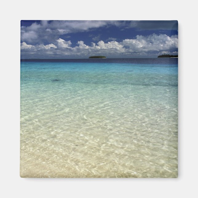 Imán Paisaje insular, Isla Vava'u, Tonga (Frente)