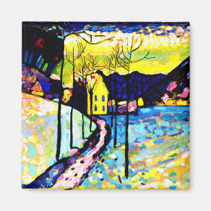 Imán Paisaje invernal de Wassily Kandinsky