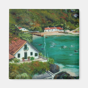 Imán Paisaje marino
