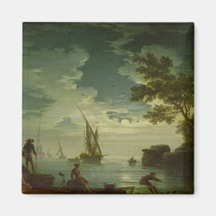 Imán Paisaje marino, claro de luna, 1772