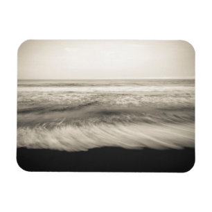 Imán Paisaje marino en B&W, Hawái