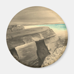 Imán Paisaje mediterráneo