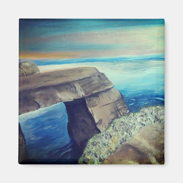 Imán Paisaje mediterráneo (Frente)