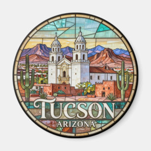 Imán Paisaje moderno del desierto de Tucson 🌵