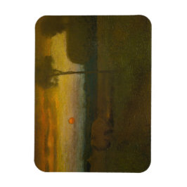 Imán Paisaje nocturno de George Inness (1889)