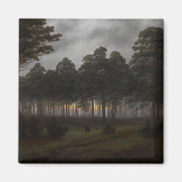 Imán Paisaje nocturno (por Caspar David Friedrich)