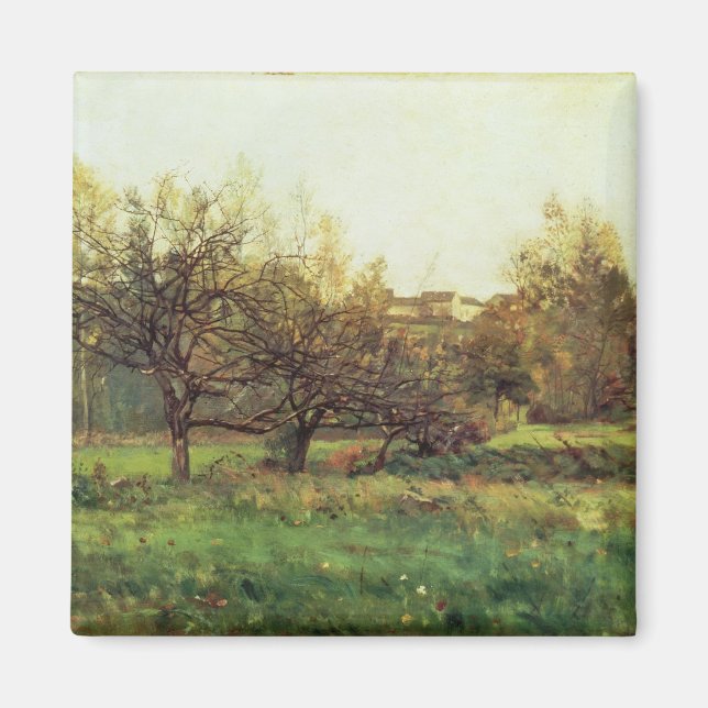 Imán Paisaje otoñal (Frente)