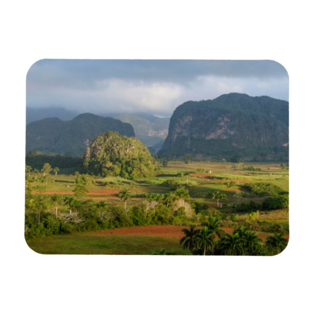 Imán Paisaje panorámico del valle, Cuba (Horizontal)