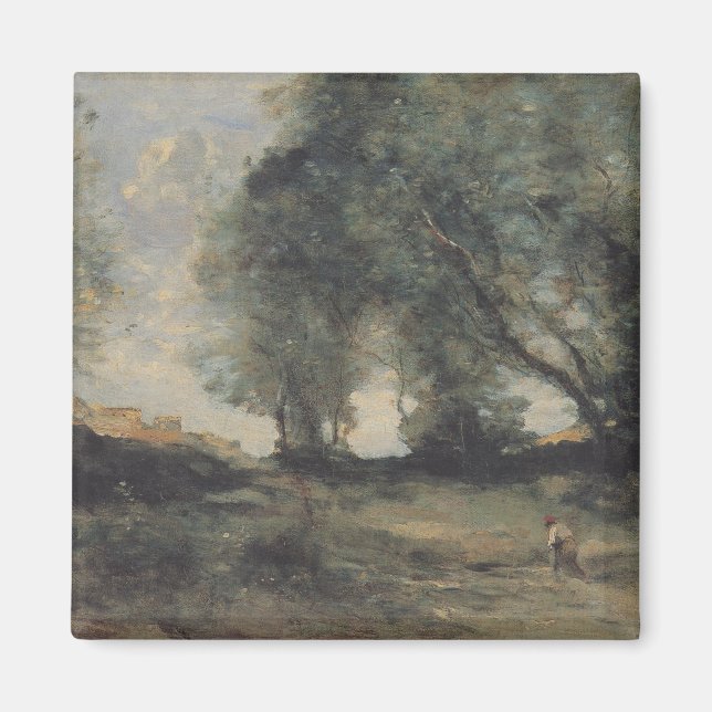 Imán Paisaje (por Camille Corot) (Frente)