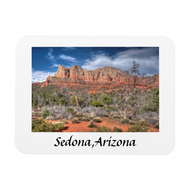Imán Paisaje rocoso de Sedona Arizona (Horizontal)