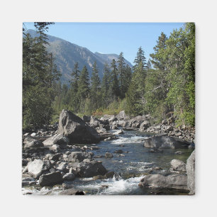 Imán Paisaje Rugado de Río de Montaña