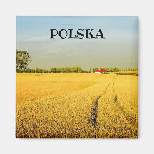 Paisaje rural de la aldea de Polska Polonia