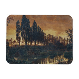 Imán Paisaje rural en Baviera (Alemania)