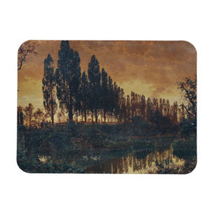 Imán Paisaje rural en Baviera (Alemania)