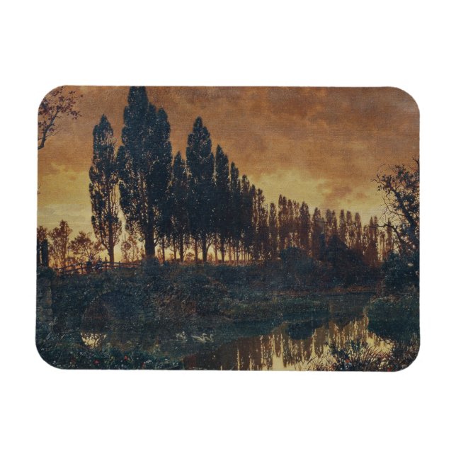 Imán Paisaje rural en Baviera (Alemania) (Horizontal)