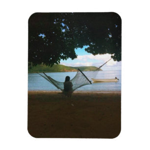 Imán Paisaje soñador de la playa de Fiji