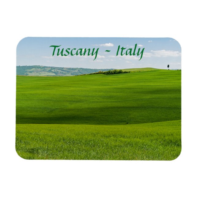 Imán Paisaje típico de la Toscana (Horizontal)