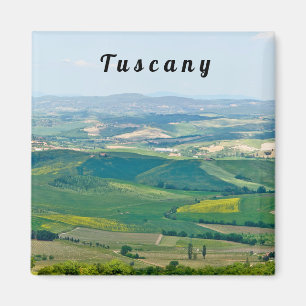 Imán Paisaje típico de la Toscana
