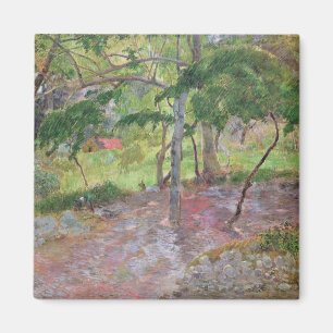 Imán Paisaje tropical de Paul Gauguin el  , Martinica,