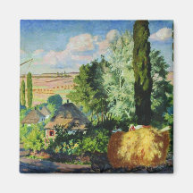 Paisaje ucraniano (granjas rurales) (arte de Ucran