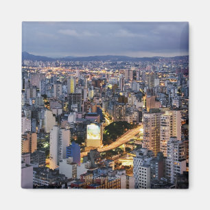 Imán Paisaje urbano 2 de Sao Paulo
